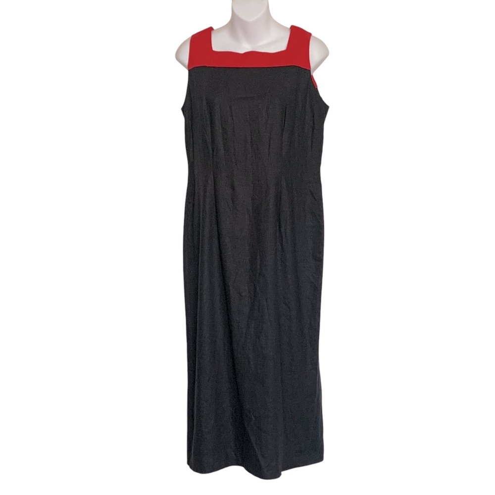 Melissa Vintage Sleeveless Linen Dress Size 8P